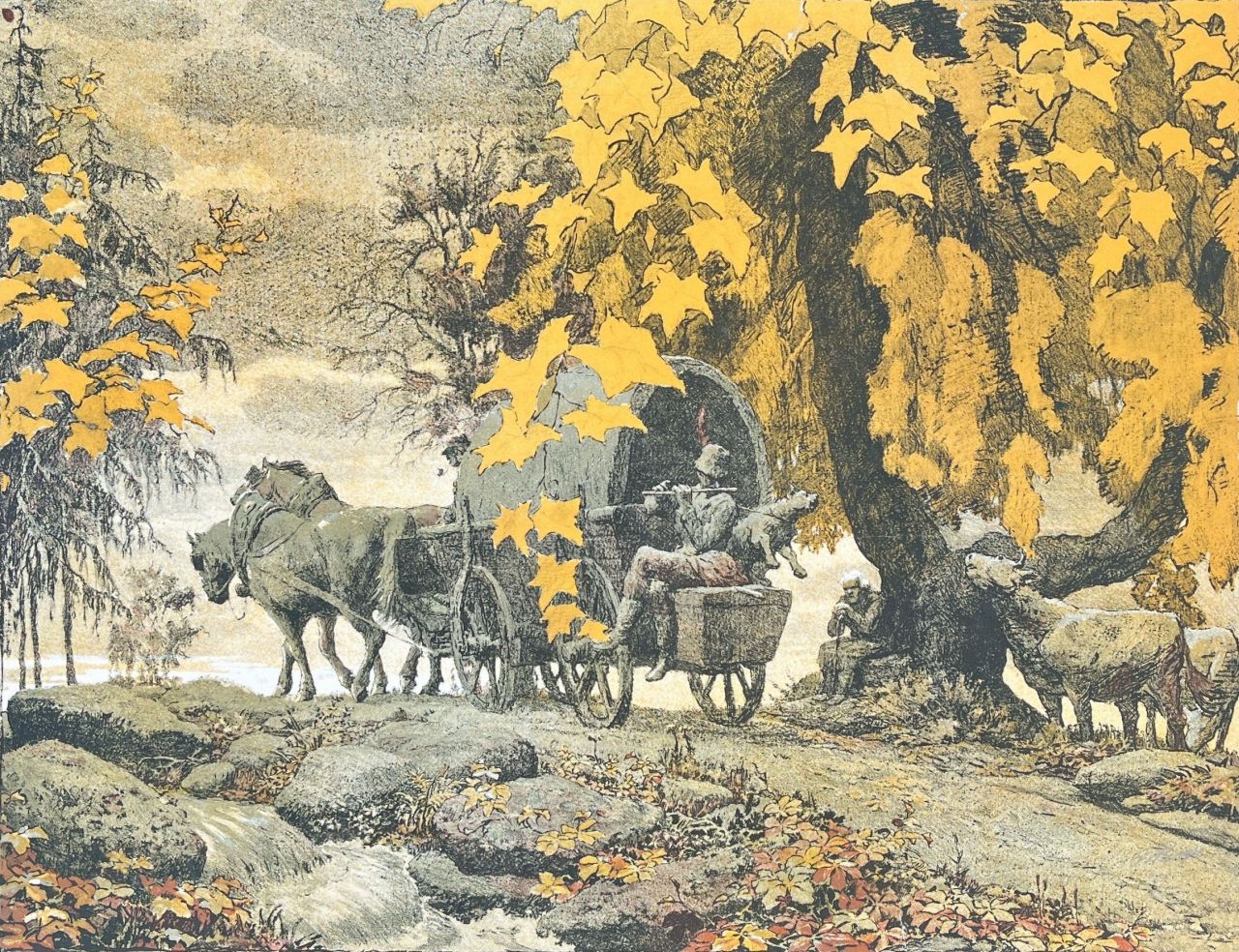 Ferdinand Staeger "Im Böhmerwald"